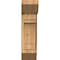 Ekena Millwork Merced Slat Rough Sawn Bracket w/ Offset Brace, Western Red Cedar, 8"W x 18"D x 30"H BKT0806X18X30MRC06RWR - alternate 4